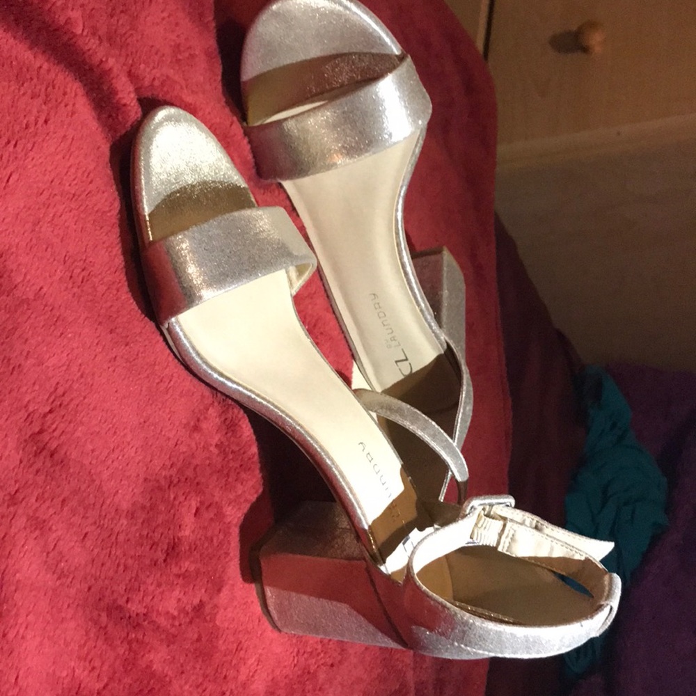 Gold heels